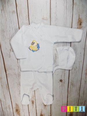 Haine bebelusi-Costumas 3 piese "Baby Duck"