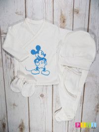 Haine bebelusi-Costumas 5 piese "Mickey Mouse "