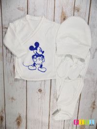 Haine bebelusi-Costumas 5 piese "Mickey Mouse "